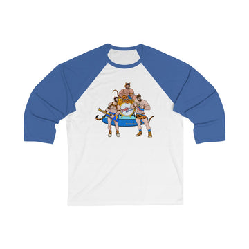 Pussycat Bears / Unisex 3\4 Sleeve Baseball Tee